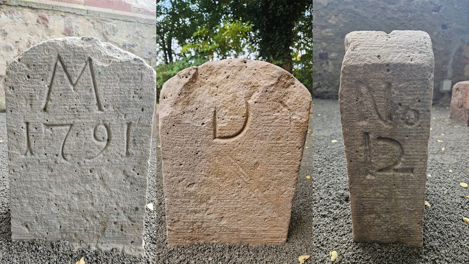 7. Weiterer Grenzstein Mosbach–Dorndiel (1791)